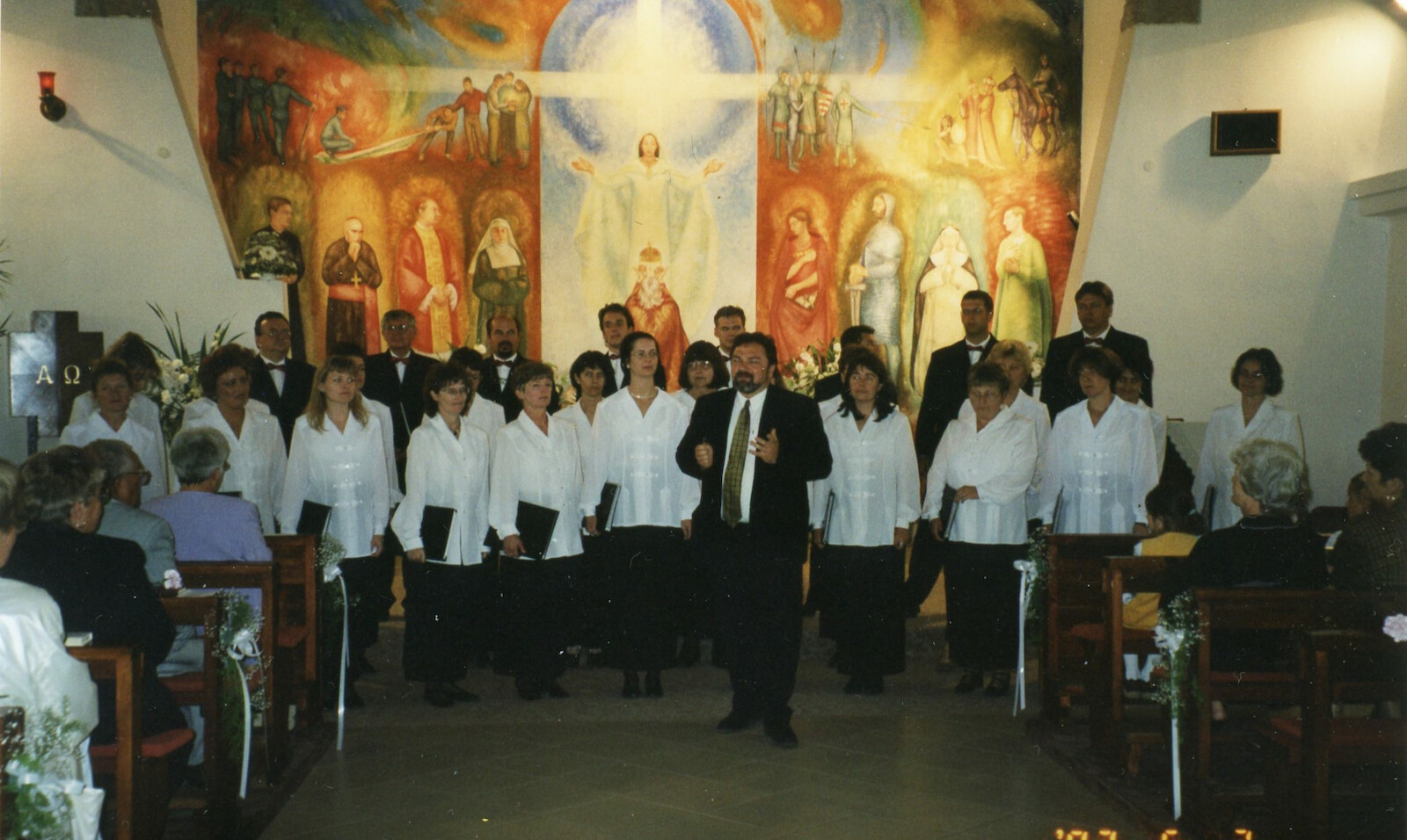 Évadzáró hangverseny a Szent István templomban. 2002. június 2.