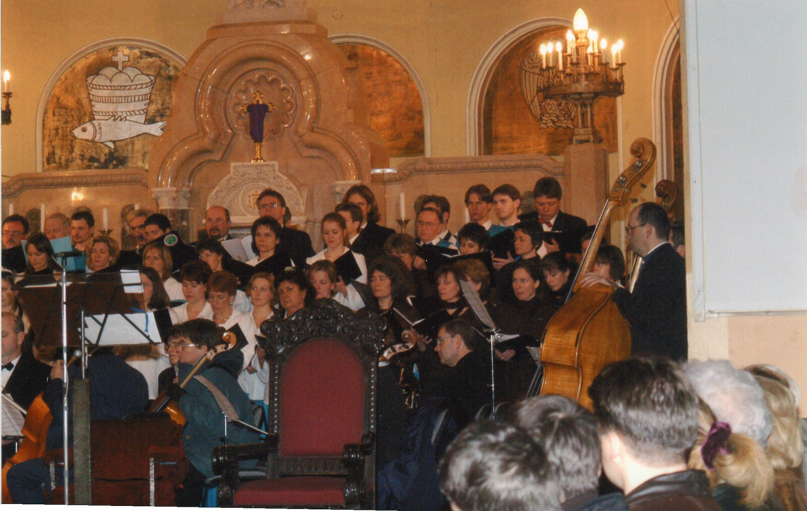 Fauré Requem előadás Wekerletelepen. 2004. március 28.