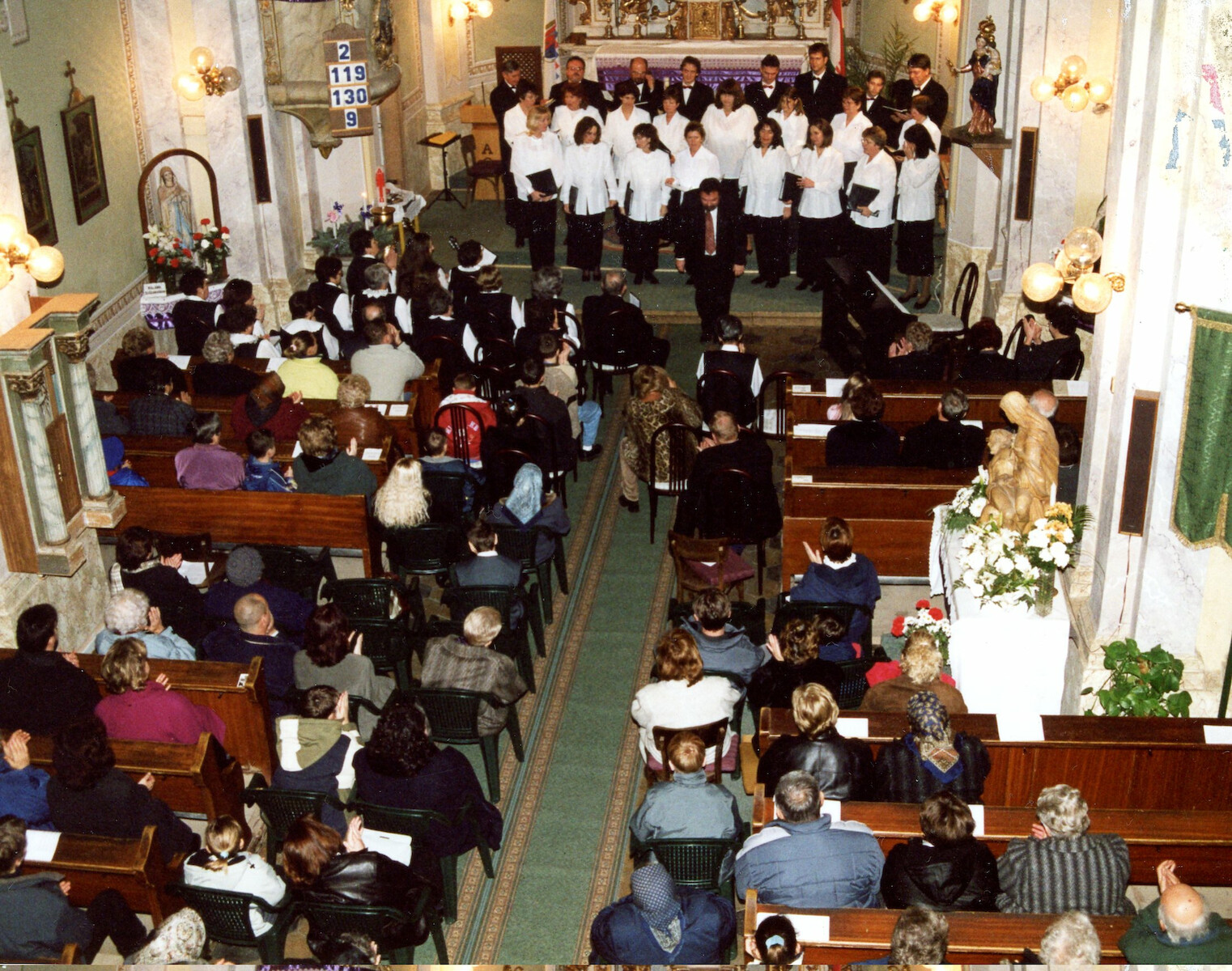 Adventi koncert Sződőn. 2004. december 19.