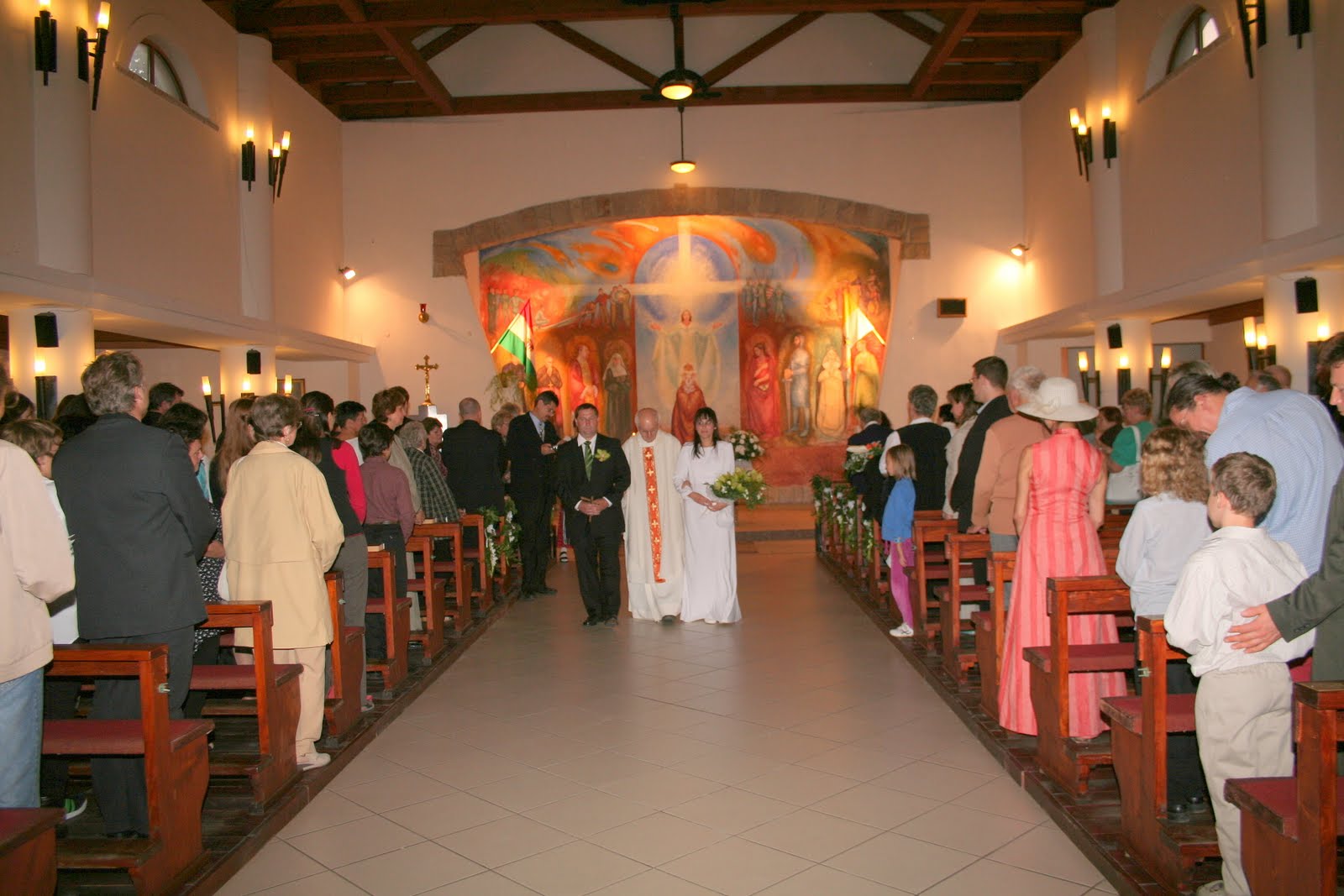 2011. október 1. Esküvőn énekeltünk a Szent István templomban