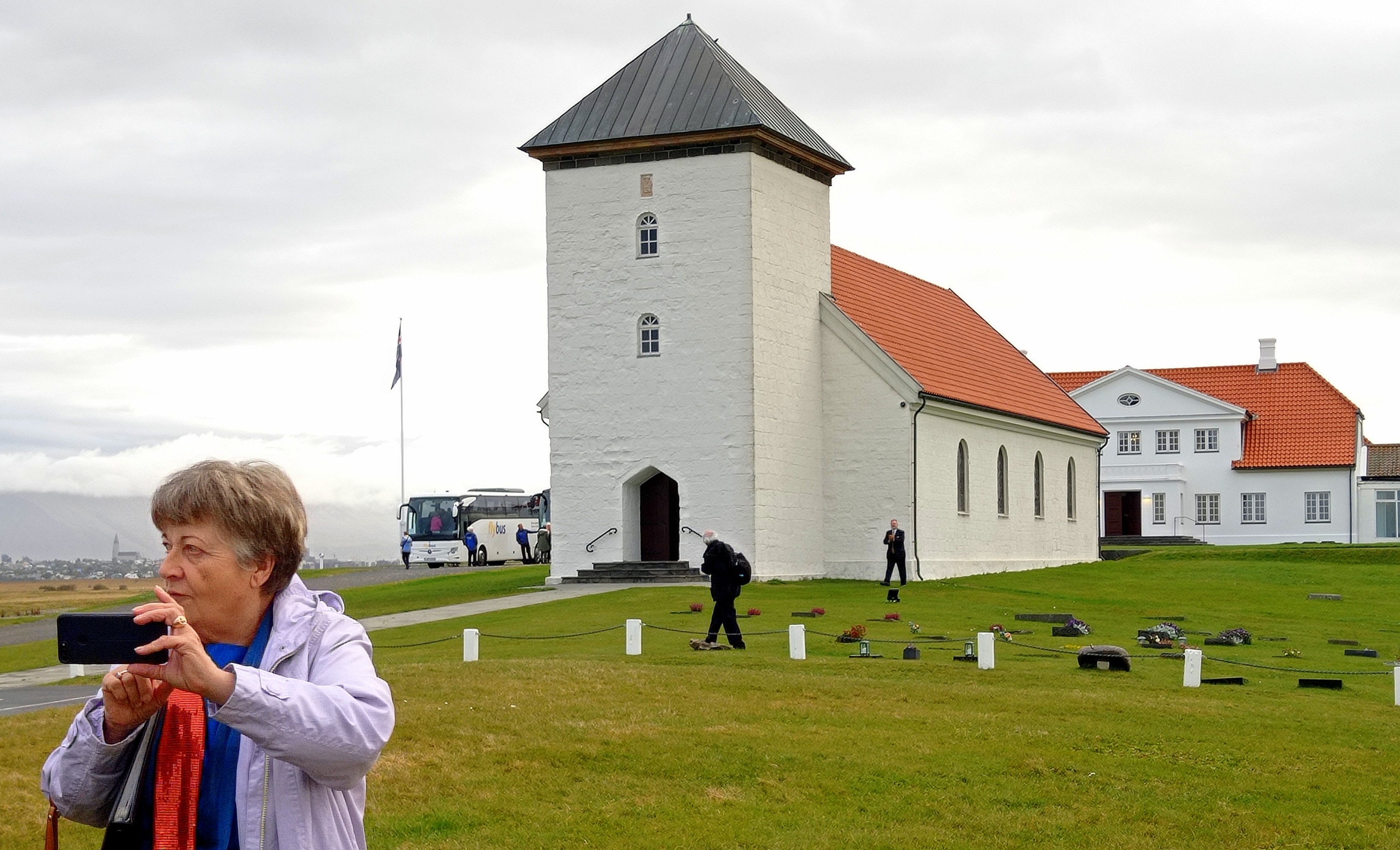  Bessastaðir, templom és elnöki rezidencia