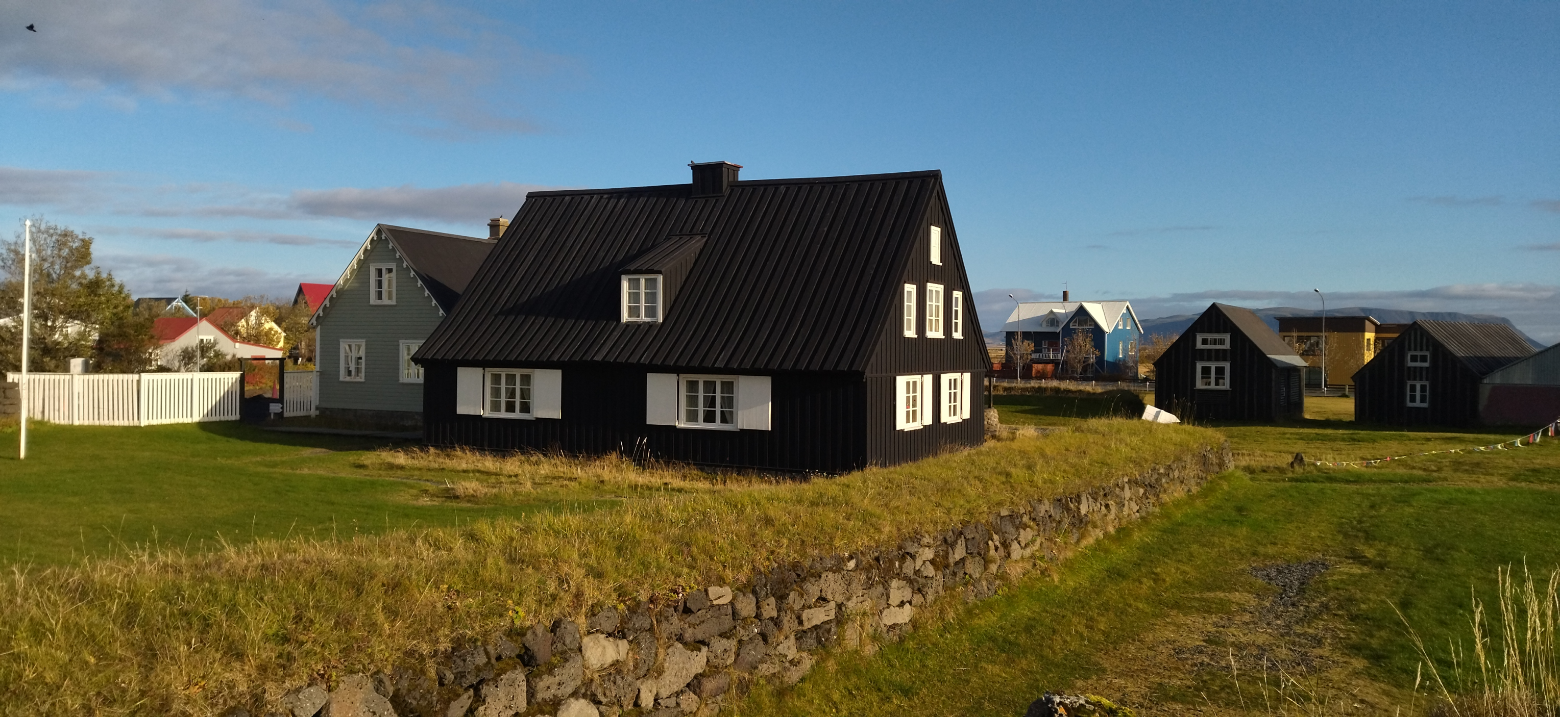 Izland leöregebb faháza, népművészeti múzeum.