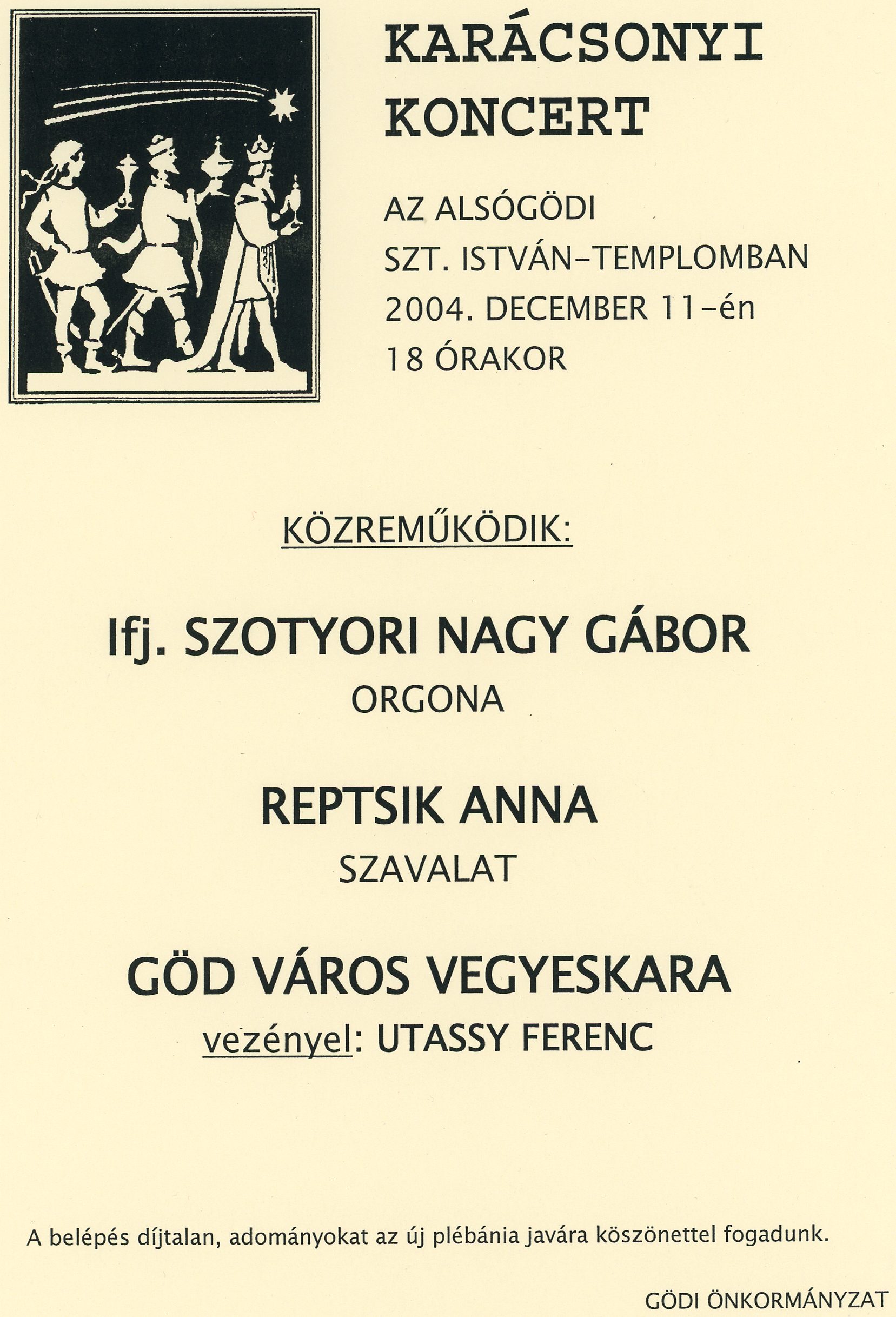2004 adventi plakát